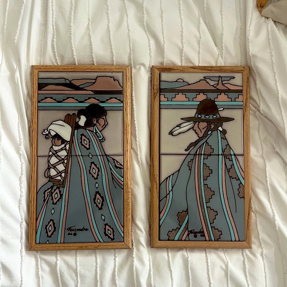 RARE Native Art Wall Decor Set